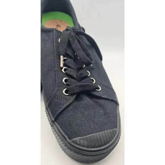 Cariuma Organic Sneakers Black Size Men's US 9 & Ladies US 10 - Picture 3 of 10